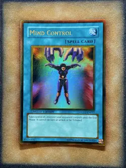 Yugioh Mind Control GLD2-EN037 Gold Rare Limited Edition LP - Image 1