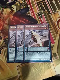 3X Deftero Enneacraft - "alazoneIA" (PHRE-EN017) - Rare 1st Edition NM Yugioh - Image 1
