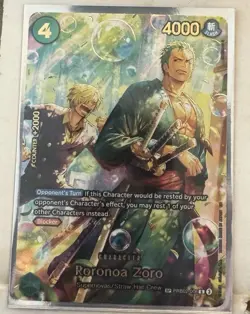 Roronoa Zoro - PRB02-006 (SP) PRB02-006 The Azure Sea's Seven Foil - Image 1