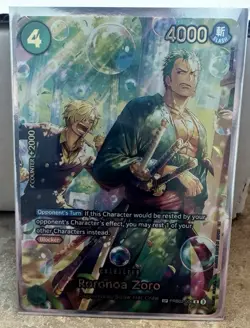 Roronoa Zoro - PRB02-006 (SP) PRB02-006 The Azure Sea's Seven Foil - Image 2