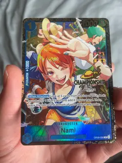 One Piece TCG Regional Top 64 Championship 25-26 Regionals Nami English - Image 1