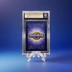 Imperialdramon DW-03 Holo Digimon Digi-battle Promo Card Digimon World 3 BGS 9.5 - Image 2