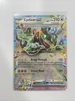 Pokemon TCG Surging Sparks Cyclizar EX Double Rare Card 159/191 NM Condition - Image 1