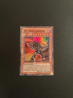 YuGiOh Card - The Dark Creator - RGBT-ENSE1 (Super Rare) - LIMITED EDTION - LP - Image 1