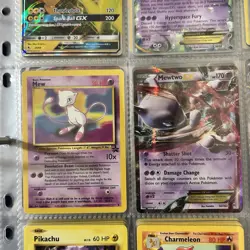 Huge Binder Collection Lot of 170+ Pokemon Cards Mixed Mew EX SV Holo Full Art - Image 3