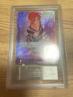 One Piece Card Japanese Nami Bon Clay SEC Parallel ARS10+ - Image 1