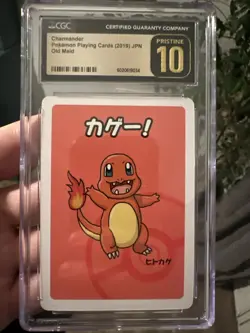 💎🔥💎🔥CGC PRISTINE 10🔥💎🔥💎Charmander 2019 Old Maid Pokemon Card psa - Image 1