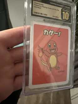 💎🔥💎🔥CGC PRISTINE 10🔥💎🔥💎Charmander 2019 Old Maid Pokemon Card psa - Image 3