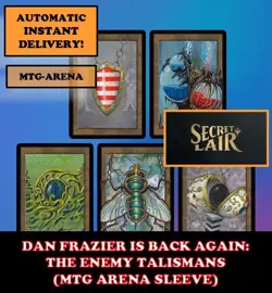 MTGA MTG ARENA CODE CARD AUGUST SUPERDROP 22 SLEEVES SECRET LAIR SLEEVE INSTANT - Image 4