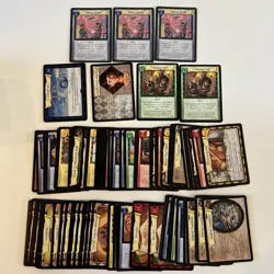 Harry Potter CCG TCG Chamber of Secrets Lot With Rare Promo + Duplicate Cards - Image 1