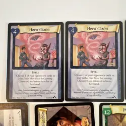 Harry Potter CCG TCG Chamber of Secrets Lot With Rare Promo + Duplicate Cards - Image 2