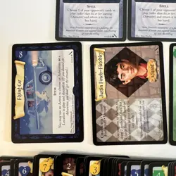 Harry Potter CCG TCG Chamber of Secrets Lot With Rare Promo + Duplicate Cards - Image 5
