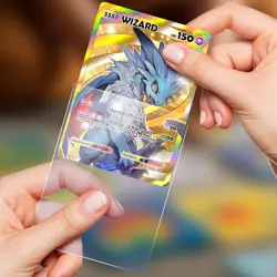 1000 Pcs Card Sleeves Toploaders for Trading Cards, Soft 1000 pack, Clear - Image 4