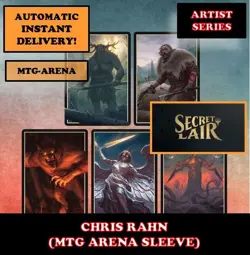 MAGIC MTGA MTG ARENA CODE CARD SECRET LAIR MEGA DROP SLEEVES JUNE AUGUST 2022 - Image 3