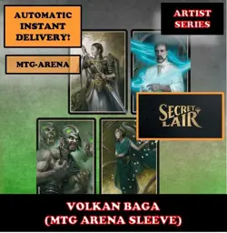 MAGIC MTGA MTG ARENA CODE CARD SECRET LAIR MEGA DROP SLEEVES JUNE AUGUST 2022 - Image 5