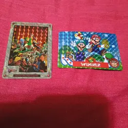 Legend Of Zelda Ocarina Of Time Cards 1999 Japan Holo Set! NM Mario - Image 1