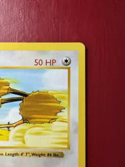 Doduo 48/102 Shadowless 1st Edition Base Set Pokemon Card MP No Creases - Image 4