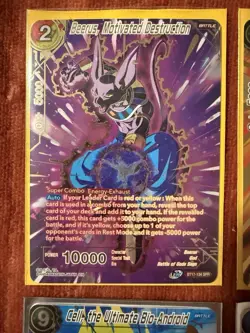 Dragon Ball Super Cards Lot Of 4 SPR Cards - Image 2