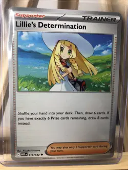Pokemon Card TCG Lillie's Determination 119/132 Uncommon Non-Holo Mega Evolution - Image 1
