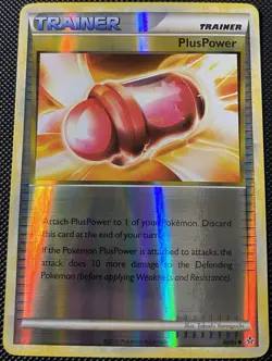 PlusPower 80/95 Unleashed Reverse Holo - Pokemon Card - Image 1
