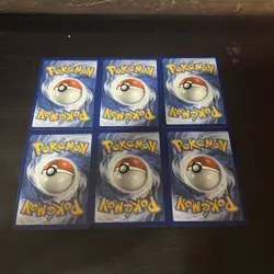 Pokemon TCG Nest Ball Trainer Card Lot of 5 with 1 reverse holo - Image 2