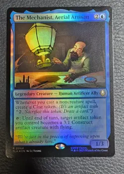 The Mechanist, Aerial Artisan Avatar: The Last Airbender Foil MTG NM Magic Card - Image 1