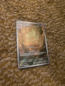 Ninetales 199/197 Obsidian Flames Full Art Holo PACK FRESH Pokemon Card - Image 3