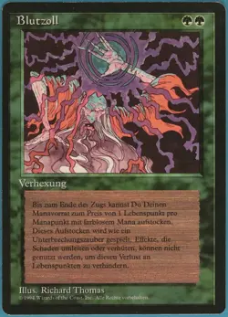 Channel (BB) Revised (GERMAN) NM Green Uncommon MAGIC CARD (ID# 104719) ABUGames - Image 1