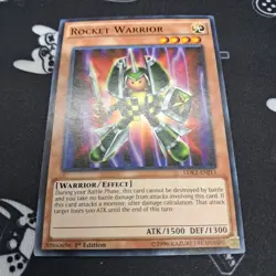 Rocket Warrior LDK2-ENJ13 1st Edition LP+ Light Play Yu-Gi-Oh! Card - Image 3