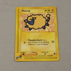 Mareep - 119/165 - Genuine Expedition Common Pokemon Card- NM - Image 1