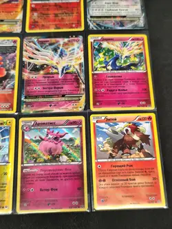 *RARE* Lot of Russian 2014-2015 Pokemon Cards XY - EX, Holos, Reverse - Image 5