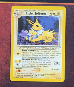 Light Jolteon 48/105 Uncommon Neo Destiny Pokemon Card - Image 1