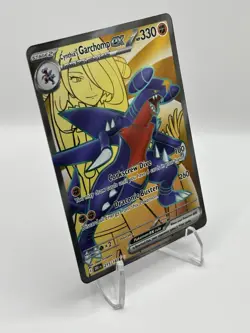 Pokemon TCG Cynthia's Garchomp EX Card Destined Rivals 215/182 English MINT - Image 2