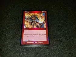 MTG 1x FNM Arena Promo red rare FOIL Pillage - see description - Image 1