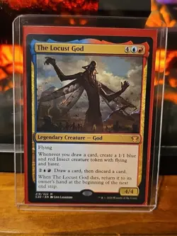 1x The Locust God - NM/M C20 MTG Magic - Image 1