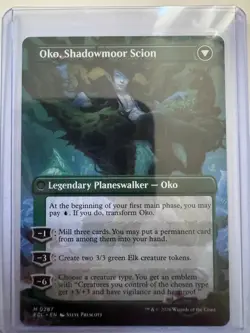 Oko, Lorwyn Liege - Borderless Non-Foil Mythic #0287 Lorwyn Eclipsed NM MTG ENG - Image 2