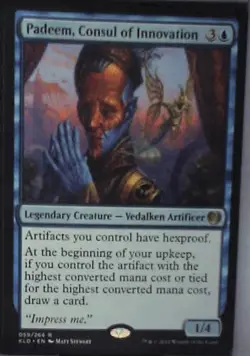 Padeem, Consul of Innovation - Kaladesh: #59, Magic: The Gathering Nm C278 - Image 1
