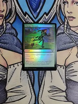 1x Charge Through Foil - NM/M Strixhaven STX MTG Magic - Image 1