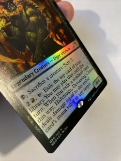 MTG Hidetsugu, Devouring Chaos *FOIL* Kamigawa Neon Dynasty 099 NM - Image 2