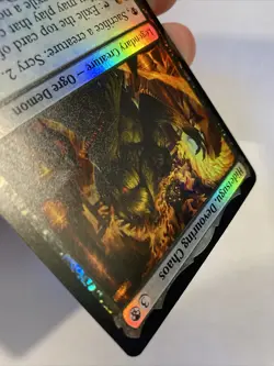MTG Hidetsugu, Devouring Chaos *FOIL* Kamigawa Neon Dynasty 099 NM - Image 4