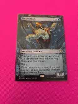 Sunderflock, MTG, Lorwyn Eclipsed, Extended Art, 0309 - Image 1