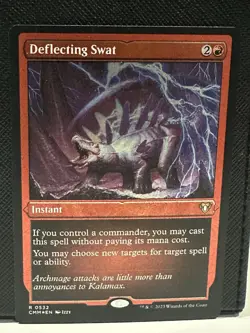 Deflecting Swat (Foil Etched) - MTG - English - CMM - NM - Image 1