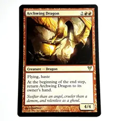 Archwing Dragon 126 R Avacyn Restored Magic the Gathering MTG LP - Image 1