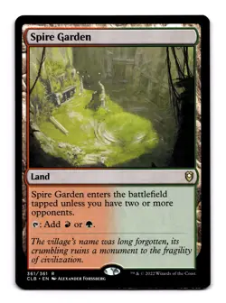 Spire Garden - 361 CLB: Commander Legends: Battle for Baldur's Gate R Normal LP - Image 1