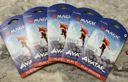 Magic the Gathering : Avatar the Last Airbender 5x Play booster packs - Image 1