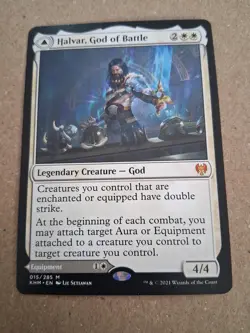 Halvar, God of Battle Kaldheim Regular - Image 1