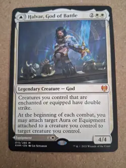 Halvar, God of Battle Kaldheim Regular - Image 2