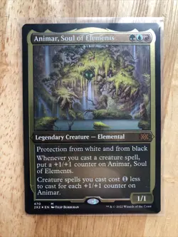 Mtg Animar, Soul Of Elements (Etched Foil) - Image 1
