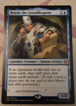 MTG, Bruvac the Grandiloquent Jumpstart Regular NEAR MINT English - Image 1