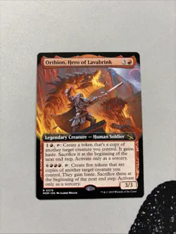 Orthion, Hero of Lavabrink (Extended Art) March of the Machine Regular - Image 1